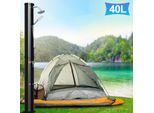 Doccia Solare Tolletour 40L Con Copertura Protettiva, Con Doccetta Doccia Esterna Doccia Doccetta Da Giardino Doccetta Per Il Tempo Libero Doccetta Per Piscina