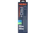 Nebo Big Larry 3 Stealth - Luce Da Lavoro, Torcia Da 600 Lumen Con Luce Da Lavoro Cob, Base Magnetica Con Clip Da Tasca Per L'illuminazione A Mani Libere, Torcia Portatile Cob Led Dimmerabile, Luce Di