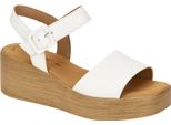 Gabor 44.531 Sandali Da Donna - Sandali Con Cinturino Bianco Elegante Nuovo