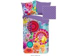 Hip Bettbezug "Mandala E Fiori"" - Multi - (155X220 Cm) - Baumwolle Satin"
