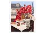 Pittura In Cifre - Parigi In Fiore 40X50Cm