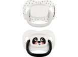 Canpol Babiesboo Succhietto Simmetrico In Silicone Bianco 34/928 6-18M, 2 Pezzi / / """Succhietti Per Bambini Piccoli, Silicone, Simmetrico, Bianco, 6-18M, 2 Pezzi"""""