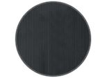 Vidaxl Tappeto Rotondo Grigio 80 Cm Bambù