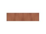 Tappeto Rettangolare Marrone 100X400 Cm Bamboo