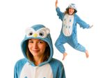 Pigiama Onesie Kigurumi Costume Travestimento Gufo L: 165-175Cm