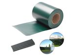 Strisce Per La Privacy Pellicola Per Recinzione In Pvc A Doppia Rete Metallica Recinzione Da Giardino Braccio Riflettente Con Clip 8 Rotoli á 35M X 19Cm Verde