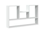 Vidaxl Scaffale A Muro Bianco 99 X 15 X 60 Cm Materiale A Base Di Legno