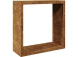 Vidaxl Rastrelliera Per Legna Da Ardere 100X40X100 Cm Acciaio Resistente Alle Intemperie