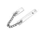 Acciaio Inox Durevole Anti-Theft Catena Lock Guardia Di Sicurezza All'interno Porta Casa Hotel (2 #)