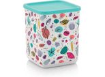 Tupperware Cubix 1,8 Litri, Barattolo Per La Conservazione Delle Conchiglie Estive, Barattolo Per Il Caffè