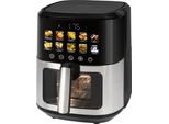 Proficook PC-FR 1286 H Friggitrice A Immagine Singola 6,5 L Friggitrice Ad Aria Calda Autonoma 1700 W Nero, Acciaio Inox (PC-FR 1286
