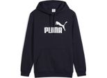 Puma Ess No. 1 Logo Felpa Con Cappuccio Uomo, Taglia:Xxxxl, Colore:Blu Scuro