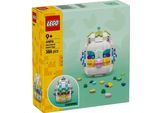 Uovo Di Pasqua Decorato Lego - Con Elementi Colorati, Cuore D'oro E Pietra Preziosa - Decorazione Creativa Per La Stanza Dei Bambini - Set Fai Da Te Da Costruire E Collezionare - Regalo Per Ragazze E Ragazzi Dai 9 Anni In Su - 40816