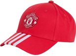 Manchester United Fc - Cappellino Da Baseball BS4462 (Taglia Unica) (Rosso/Bianco)