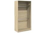 Vidaxl Armadio Rovere Sonoma 100X50X200 Cm Materiale A Base Di Legno
