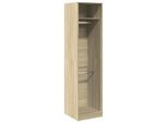 Vidaxl Armadio Rovere Sonoma 50X50X200 Cm Materiale A Base Di Legno