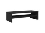 Vidaxl Supporto Per Monitor Nero 54X22X15 Cm Materiale A Base Di Legno