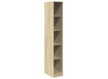 Vidaxl Armadio Rovere Sonoma 30X50X200 Cm Materiale A Base Di Legno