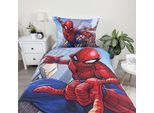 Jerry Fabrics Lino Incluso Spiderman 04 Cotone, 140/200, 70/90 Cm