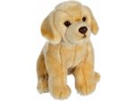 Cane Labrador Beige, Peluche - Gipsy Toys - Seduto, 25 Cm