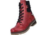 Rieker Scarpe Da Donna Stivali Stringati Rosso Tempo Libero, Numero Di Scarpe: 36 Eu