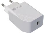 Muvit MCACC0014 Caricatore Per Dispositivi Mobili Universale Biancocorrente Alternata Ricarica Rapida Interna