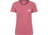 Mountain Warehouse - Maglietta "Mountain Scene"" Per Donna MW3337 (40 De) (Rosa)"