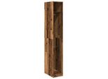 Vidaxl Armadio In Legno Vecchio 30X50X200 Cm Materiale A Base Di Legno