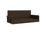 Panca Sospesa Brown 119X56X48 Cm Poly Rattan