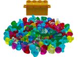 Lego® Gemme Diamante Gioiello Tesoro + Forziere D'oro - 30153 Nuovo! Parti 102X - Ogni Mix Assemblato Singolarmente