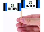 24 Spiedini Inter 6,5 X 5 Cm Nero Blu Bianco - Taglia Unica