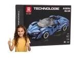Set Di Mattoncini Da Costruzione 327 El. Modello Blu Auto Sportiva