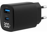 Gembird Gembird TA-UC-PDQC30LCD-BK-01 Caricatore Per Dispositivi Mobili Smartphone, Smartwatch, Tablet Nero Ac Ricarica Rapida Interna