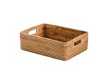 Scatola Portaoggetti, Cesto Portaoggetti, Cesto Portaoggetti In Rattan, Cesto Portaoggetti Intrecciato, Scatola Portaoggetti In Rattan