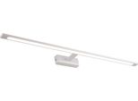 Moderna Lampada Da Parete Per Bagno Sopra Lo Specchio, Bianca, 96 Cm, Colore Neutro, Led, 32W, Isla Light Prestige