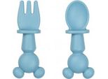 Thermobaby Posate In Silicone, Mickey