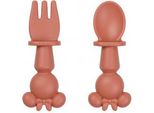Thermobaby Posate In Silicone, Minnie