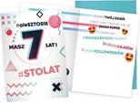 Biglietto Di Auguri Per Il 7° Compleanno #Alesztosik - Auguri Indimenticabili Per Un Bambino! Porta La Gioia In Modo Speciale!