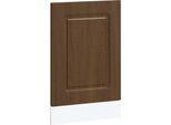 Vidaxl Coperchio Per Lavastoviglie Kalmar Brown Effetto Rovere 45X1,5X67 Cm