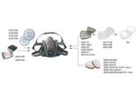 3M Filtro Gas/Filtro Combinato 6096 A1E1Hgp3 R (Confezione Da 2) (7100104296)
