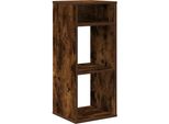 Vidaxl Libreria In Rovere Fumé 34X31X80 Cm Materiale A Base Di Legno