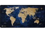 Natec Mouse Pad Wolrd Deep Blue 800X400