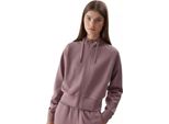 Felpa Con Cappuccio Da Donna 4F Rosa Taglia S - Comoda Ed Elegante