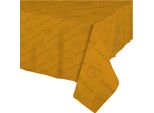 Tovaglia Di Plastica As Roma 120 X 180 Cm Gialla - Taglia Unica