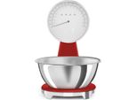 Bilancia Da Cucina Elettronica 5Kg-1G Rossa Smeg Ksf01Rdww