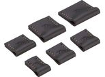 Paralama Kirschen - Protezione Per 6 Scalpelli Con Larghezza Lama Di 6, 10, 12, 16, 20, 26 Mm, Paralama In Pelle, Paralama A 6 Pezzi 8505000