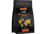 Chicchi Di Caffè Dal Brasile, Santos, 100% Arabica, Appena Tostati, 250 G