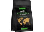 100% Chicchi Di Caffè Arabica, Appena Tostati, Colombia Supremo, 250 G, Per Macchine Da Caffè Espresso