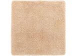 Vidaxl Tappeto Shaggy A Pelo Alto Navarra Beige 240X240 Cm Poliestere