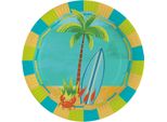 Piatti Di Carta Ovali Da Surf 23 Cm 8 Pezzi
